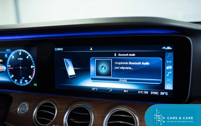 Mercedes-Benz Klasa E cena 159900 przebieg: 76264, rok produkcji 2019 z Kostrzyn nad Odrą małe 326